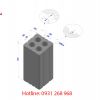 Block bricks with 4 holes 80x80x180 Block bricks with 4 holes 80x80x180