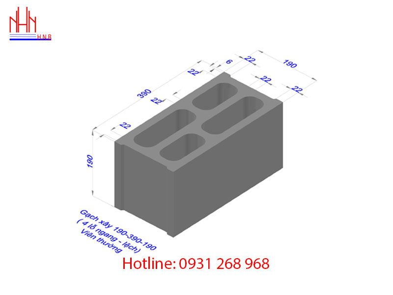 Block bricks 190x390x190 (4 horizontal errors - deviation) Block bricks 190x390x190 (4 horizontal errors - deviation)